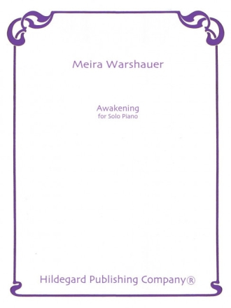 Meira Warshauer Awakening Klavier Studienpartitur