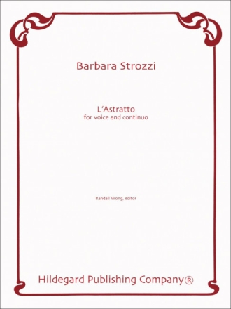 Barbara Strozzi L' Astratto Gesang und Klavier