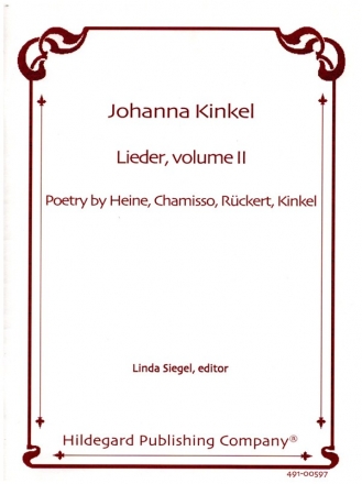 Lieder vol.2 fr Tenor und Klavier
