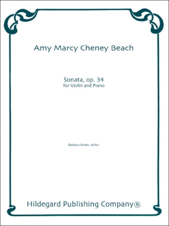 Sonata op.34 for violin and piano