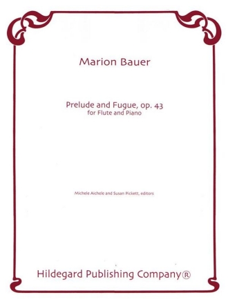 Prelude and Fugue op.43 for flute and piano