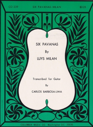 Luis Milan 6 Pavanas