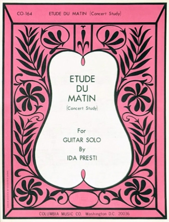 Ida Presti Etude De Matin
