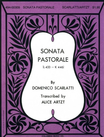 Domenico Scarlatti Sonata Pastorale Gitarre