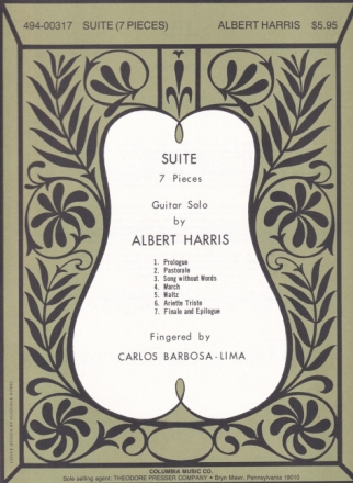Albert Harris Suite Gitarre