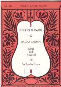 Mauro Giuliani Fugue In G