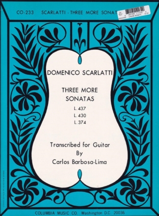Domenico Scarlatti 3 More Sonatas
