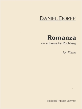 Daniel Dorff Romanza Klavier Solostimme
