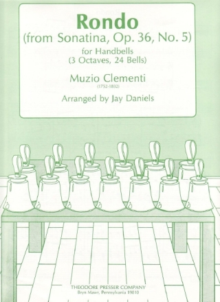 Muzio Clementi Rondo (From Sonatina, Op. 36, No. 5) Glocken Spielpartitur