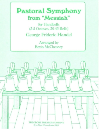 George Frideric Handel Pastoral Symphony From 'Messiah' Glocken Spielpartitur