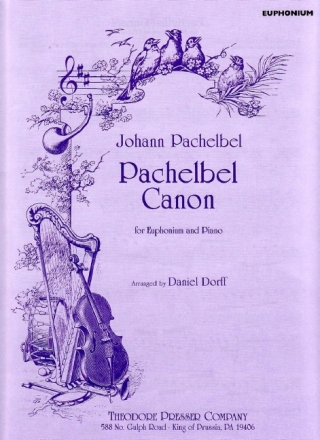 Johann Pachelbel Pachebel Canon Euphonium und Klavier Klavierauszug mit Solostimme