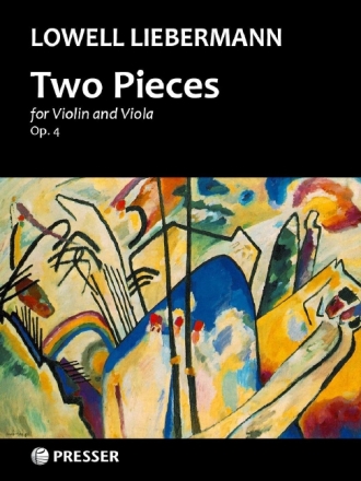 Lowell Liebermann Two Pieces Violine und Viola Auffhrungsmaterial