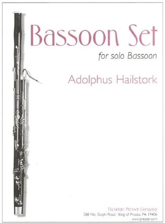 Adolphus Hailstork Bassoon Set Fagott Solostimme