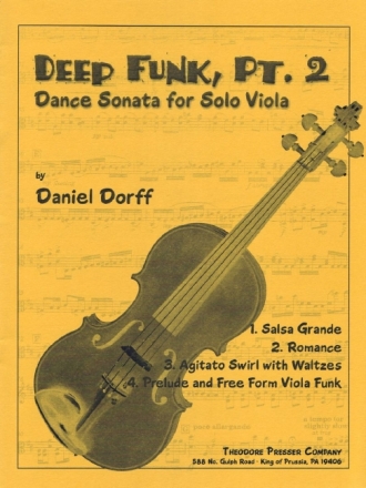 Daniel Dorff Deep Funk, Pt. 2 Violine Solostimme