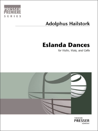 Adolphus Hailstork Eslanda Dances Streichtrio Partitur