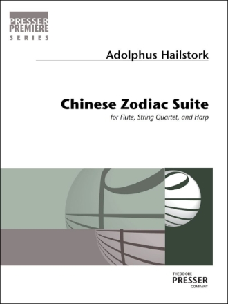 Adolphus Hailstork Chinese Zodiac Suite Flte, Harfe und Streichquartett Partitur