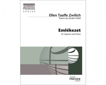 Ellen Taaffe Zwilich Emlekezet Sopran und Klavier Vokalpartitur