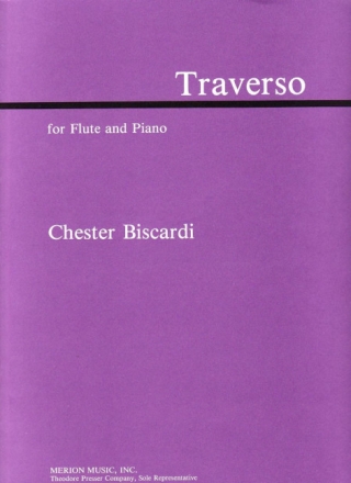 Chester Biscardi Traverso Flte und Klavier Klavierauszug mit Solostimme