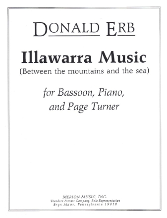 Donald Erb Illawarra Music Klavier und Fagott Partitur und Stimmen