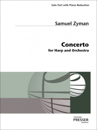 Samuel Zyman Concerto for Harp and Orchestra  Klavierauszug mit Solostimme
