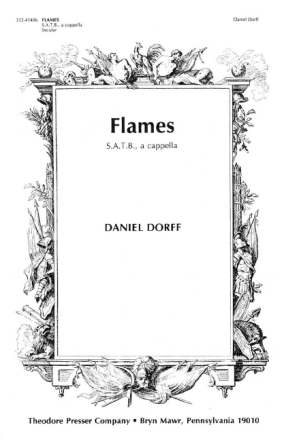 Daniel Dorff Flames  Chorpartitur