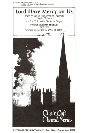 Franz Joseph Haydn Lord Have Mercy On Us Chor Chorpartitur