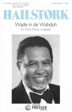 Wade In De Wahduh Chor Chorpartitur