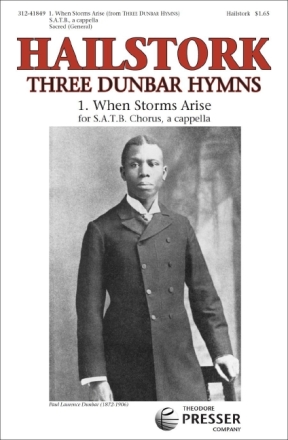 Adolphus Hailstork When Storms Arise Chor Chorpartitur