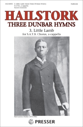 Adolphus Hailstork Little Lamb Chor Chorpartitur