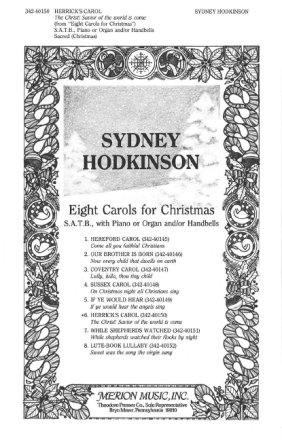 Sydney Hodkinson Herrick's Carol Chor, Klavier, Orgel und Glocken Chorpartitur