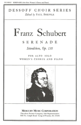 Franz Schubert Serenade Frauenchor und Klavier Chorpartitur
