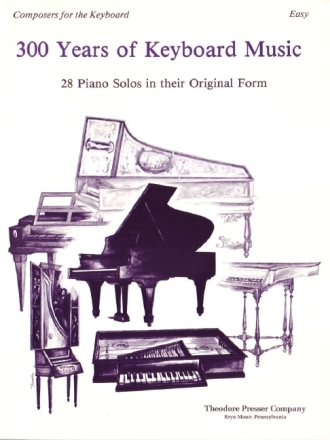 300 Years Of Keyboard Music Klavier Solostimme