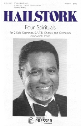 Adolphus Hailstork Four Spirituals  Vokalpartitur