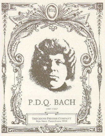 P. D. Q. Bach P.D.Q. Bach Portrait Postcard