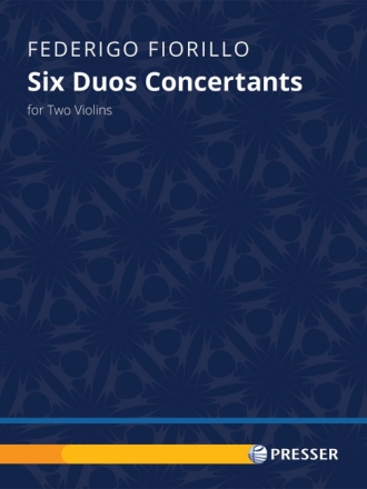 Six Duos Concertants for 2 violins