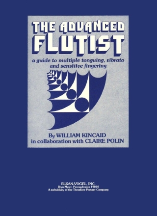 William Kincaid, Antonio Vivaldi, Andre Gretry The Advanced Flutist Flte