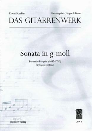 Erwin Schaller Sonata In G-moll Gitarre
