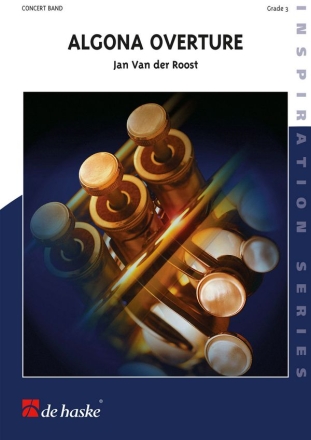Jan Van der Roost Algona Overture CONCERT BAND PARTITUR + STIMMEN