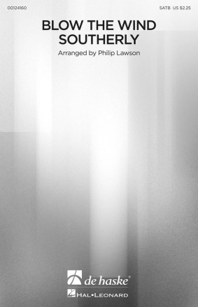 Blow the wind southerly SATB Chorpartitur