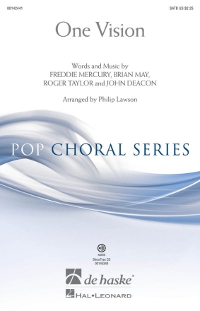 One Vision for mixed choir and piano choral score