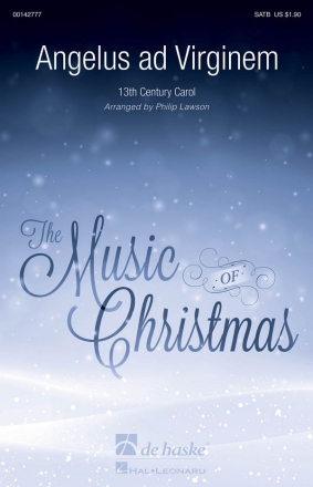 Angelus ad Virginem SATB Chorpartitur