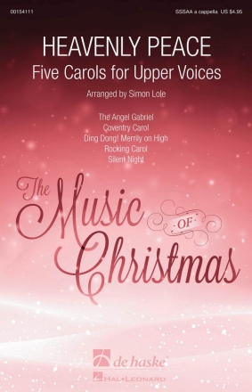 Heavenly Peace SSSAA a Cappella Chorpartitur