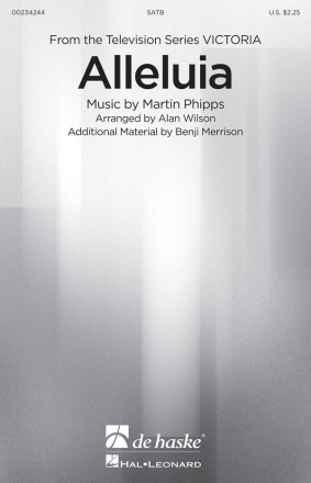 Alleluia for mixed choir and piano choral score