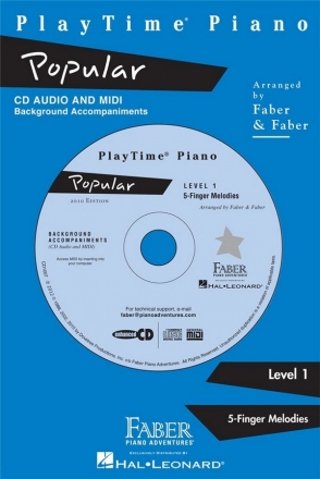 PlayTime Piano Popular CD Klavier CD