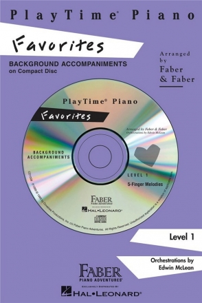 PlayTime Piano Favorites CD Klavier CD