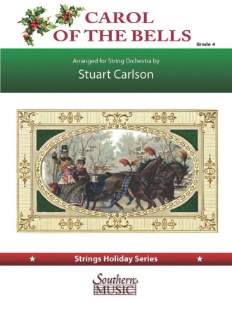 Stuart Ross Carlson Carol of the Bells Streichorchester Partitur + Stimmen