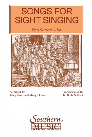 Bobby Siltman Songs For Sight Singing-Hs-Ssa (Sss Hs) SSA Chorpartitur