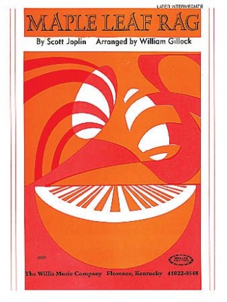 Scott Joplin Maple Leaf Rag Klavier Blatt