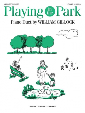 Playing in The Park for piano duet