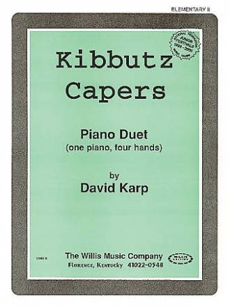 David Karp Kibbutz Capers Klavier Blatt